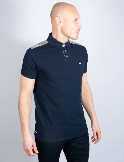 Weekend Offender Jacobs Polo Shirt | Navy