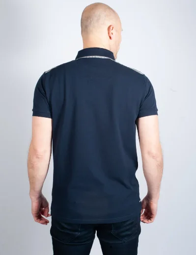 Weekend Offender Jacobs Polo Shirt | Navy