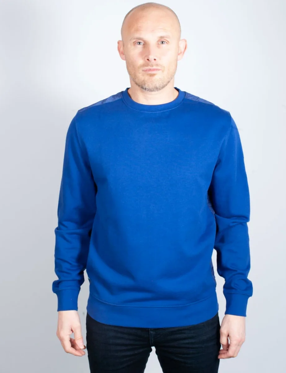 Weekend Offender F BOMB Crew Neck Sweater | Electric