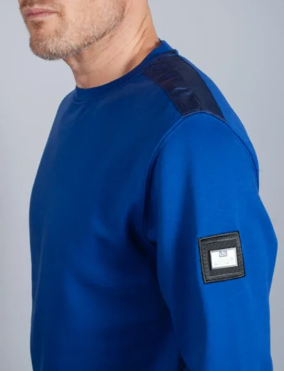 Weekend Offender F BOMB Crew Neck Sweater | Electric