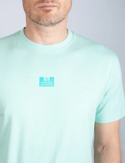Weekend Offender Thurman Garment Dyed T-Shirt | Aqua