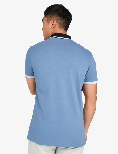 Barbour Intl Howall Polo Shirt | Blue Horizon