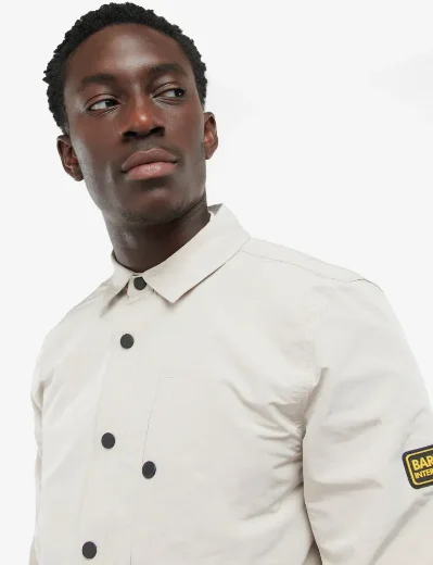 Barbour Intl Link Overshirt | Mist