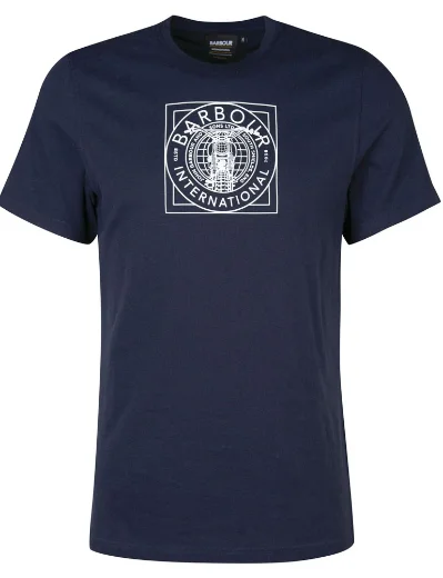 Barbour Intl Miles T-Shirt | Navy