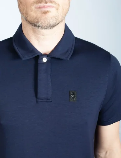 Luke Breathtaking Polo Shirt | Navy