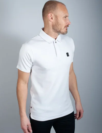Luke Breathtaking Polo Shirt | White