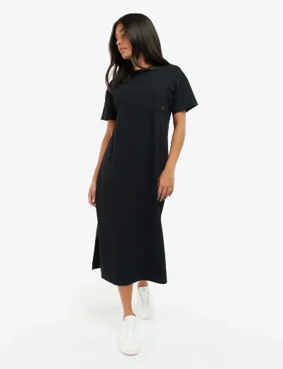 Barbour Intl Womens Reign T-Shirt Dress | Black