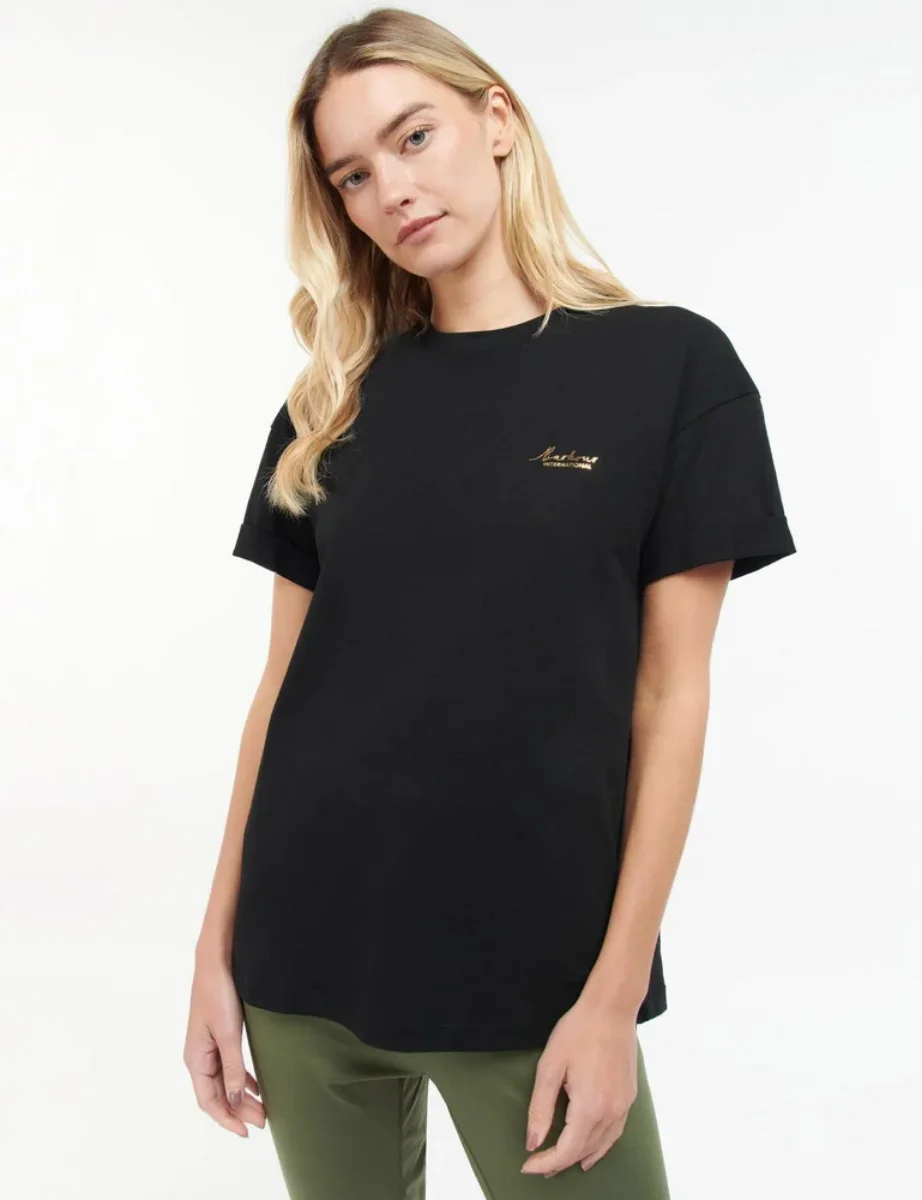 Barbour Intl Womens Alonso T-Shirt | Black
