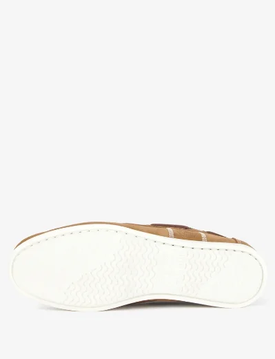 Barbour Wake Boat Shoe | Russet