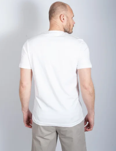 Lyle & Scott Organic Cotton Plain T-Shirt | White