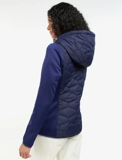 Barbour Womens Kendra Quilted Sweat | Dark Blue