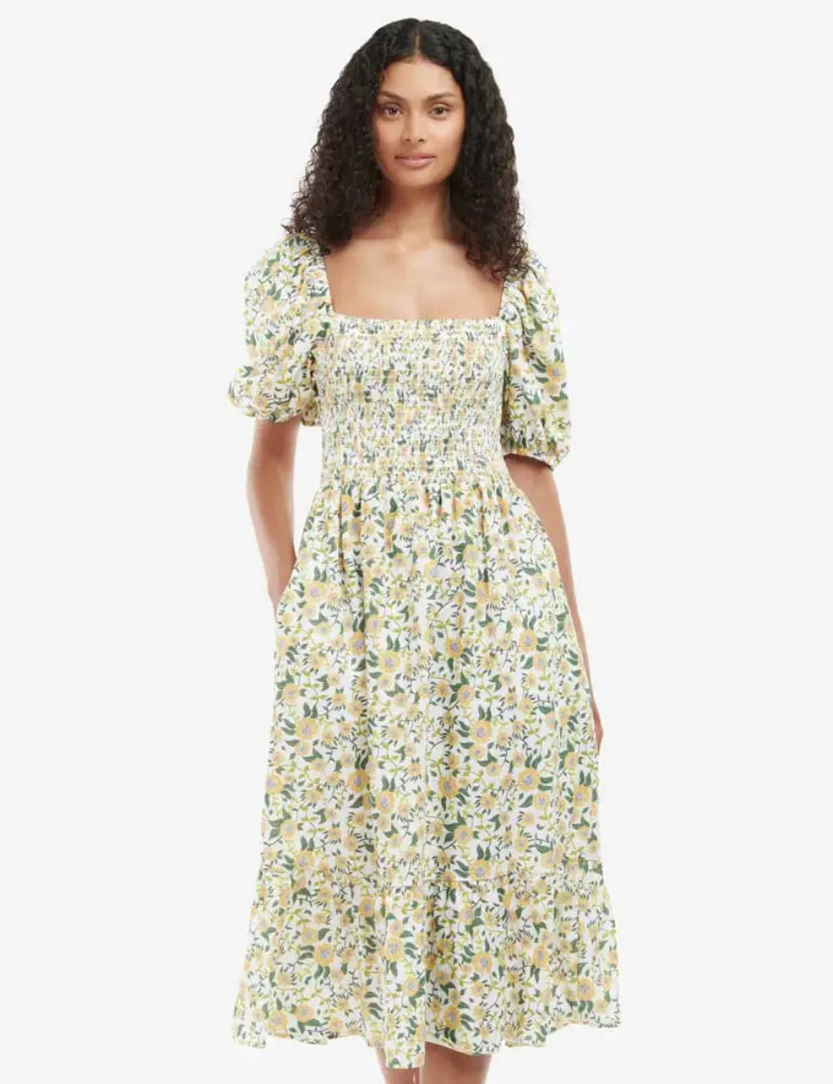 Barbour Bloomfield Dress | Sunflower