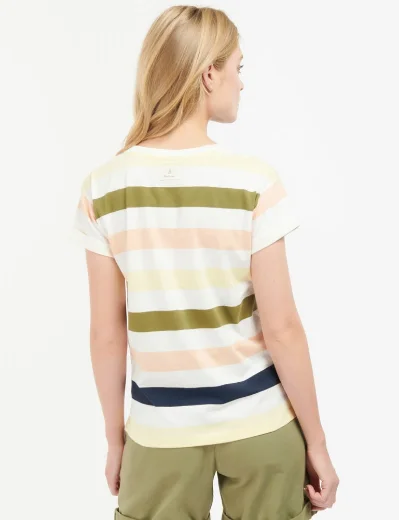 Barbour Lyndale Top | Buttermilk/Multi