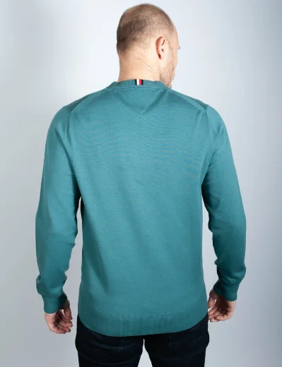 Tommy Hilfiger 1985 Crew Neck Sweater | Frosted Green