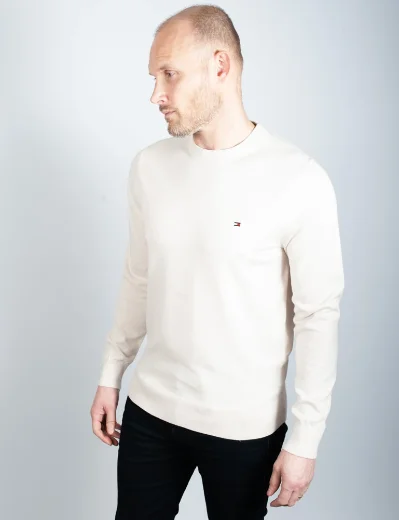Tommy Hilfiger 1985 Crew Neck Sweater | Weathered White