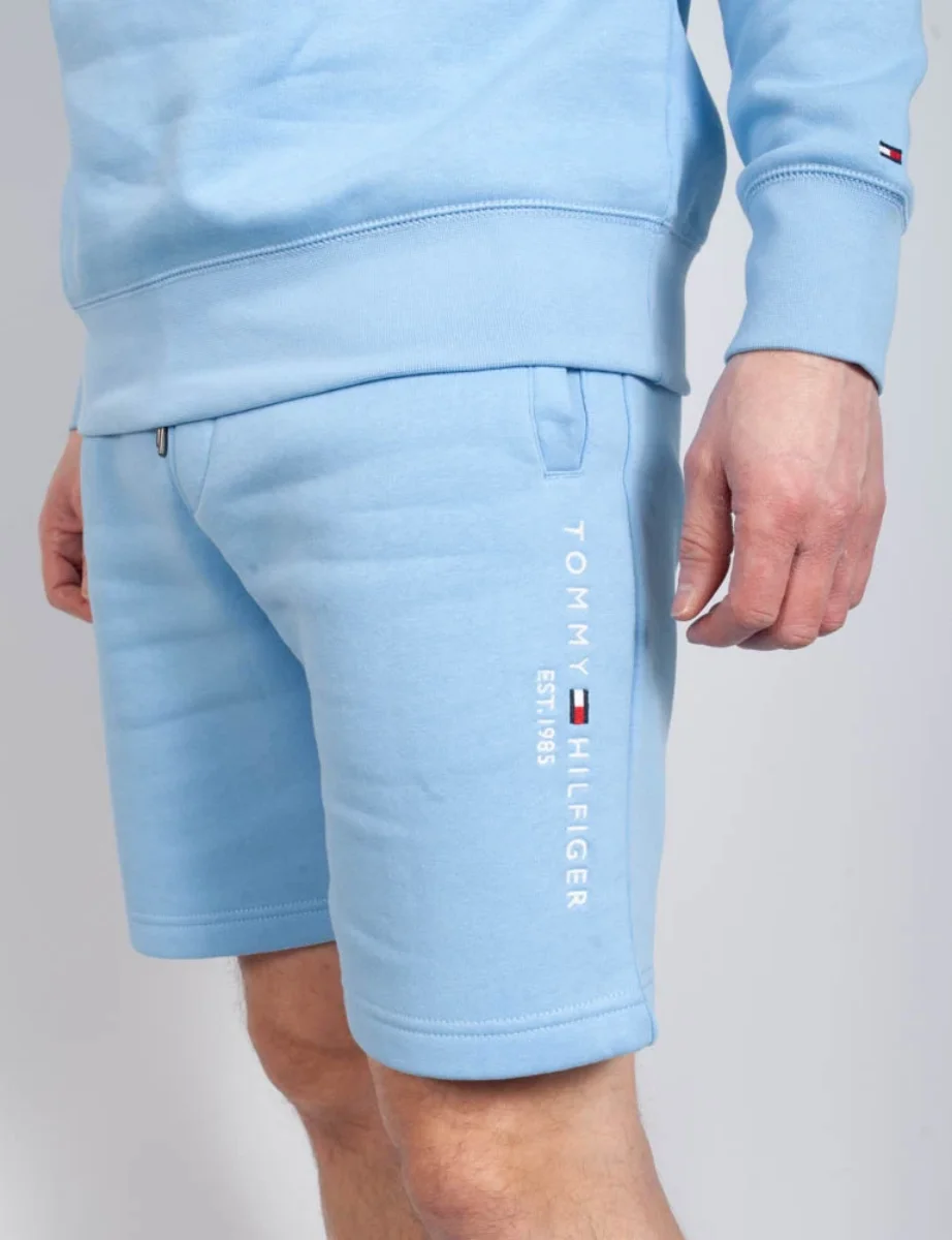 Tommy Hilfiger Logo Sweat Short | Vessel Blue