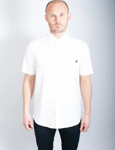 Ted Baker Capsho SS Oxford Shirt | White