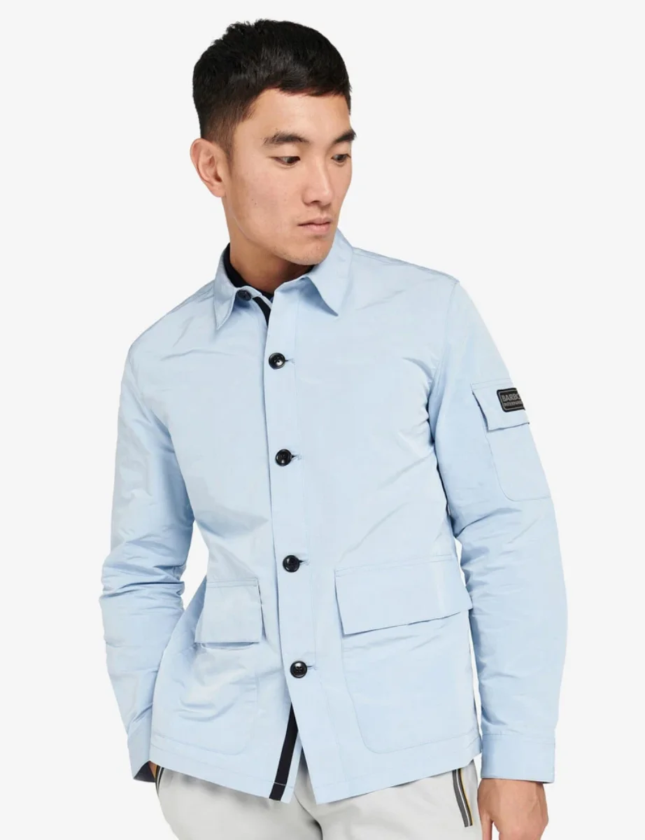 Barbour Intl Circuit Overshirt | Chambray Blue