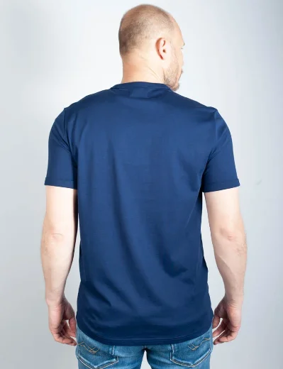 Fred Perry Laurel Wreath Patch T-Shirt | French Navy