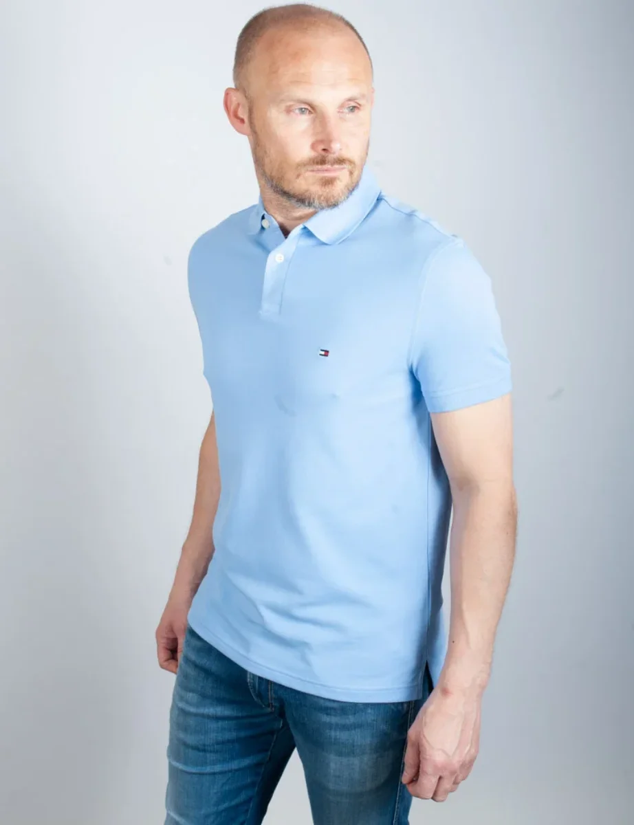 Tommy Hilfiger 1985 Regular Flex Polo Shirt | Vessel Blue