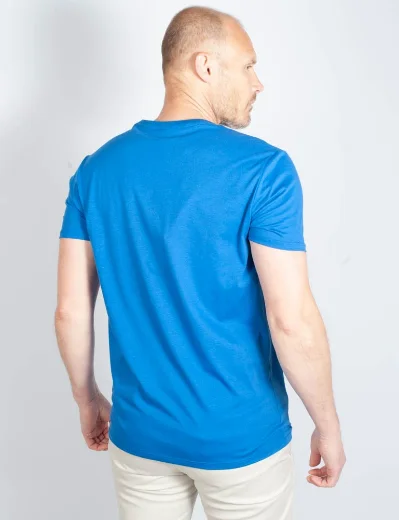 Lacoste Crew neck Pima Cotton Jersey T-Shirt | Bright Blue