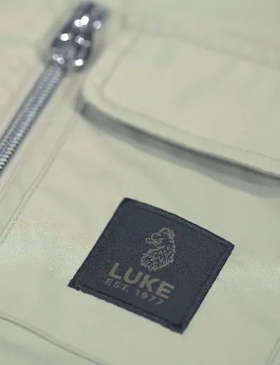 Luke Vietnam Technical Zip Through Jacket | Sage