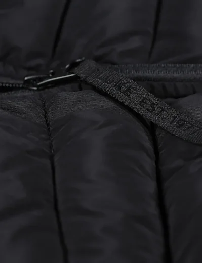 Luke Gabriel Quilted Zip Through Jacket | Black