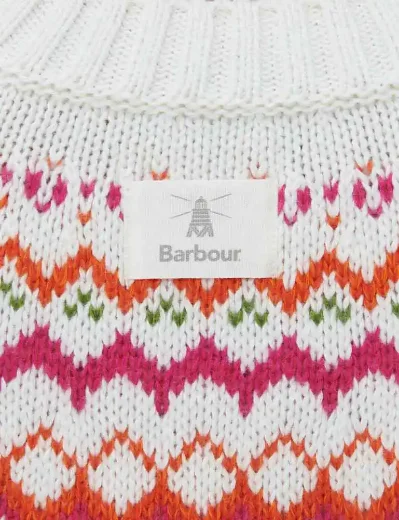 Barbour Ladies Tidal Knitted Jumper | Aran