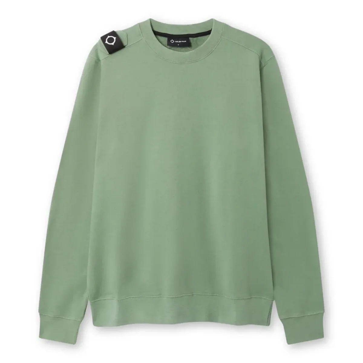 MA STRUM Core Crew Neck Sweater | Loden Frost