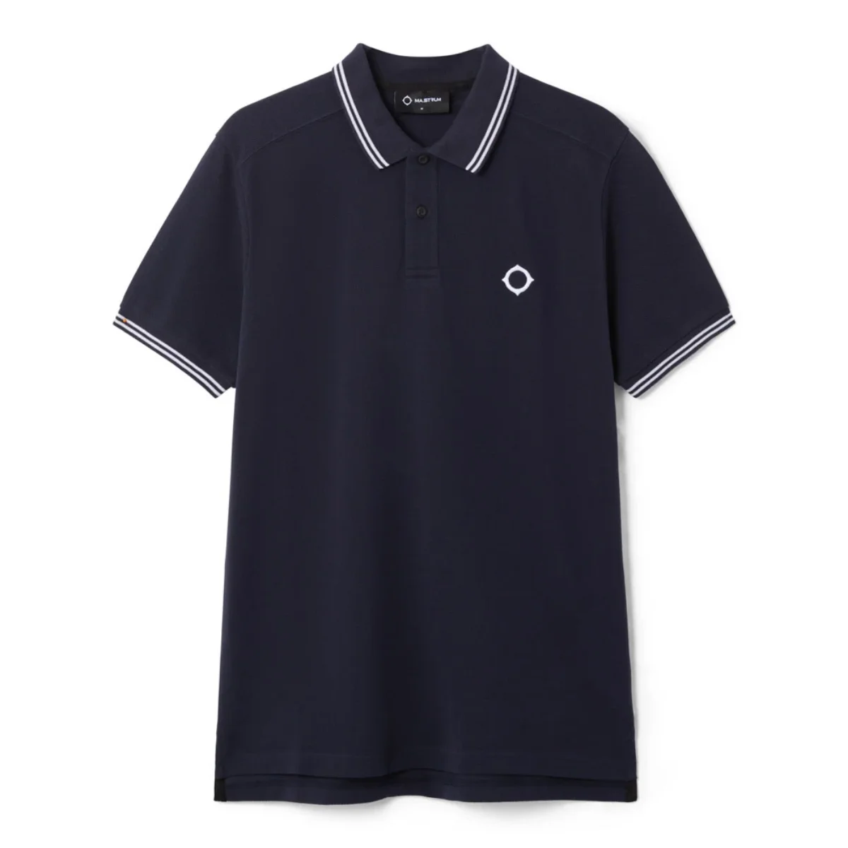 MA Strum Double Tipped SS Polo Shirt | Ink Navy
