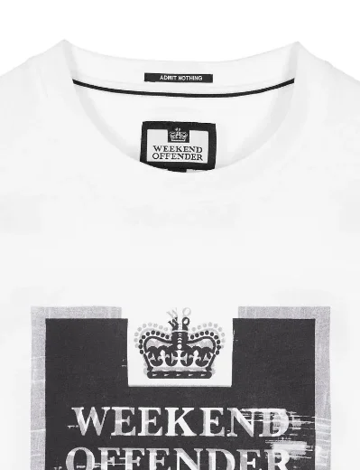 Weekend Offender Bonpensiero Graphic Logo T-Shirt | White