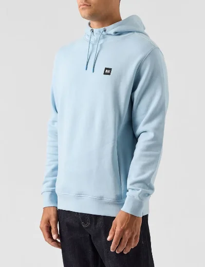 Weekend Offender Ribbe Hooded Sweater | Winter Sky