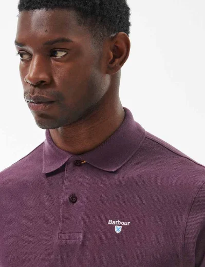 Barbour Tartan Pique Polo Shirt | Fig