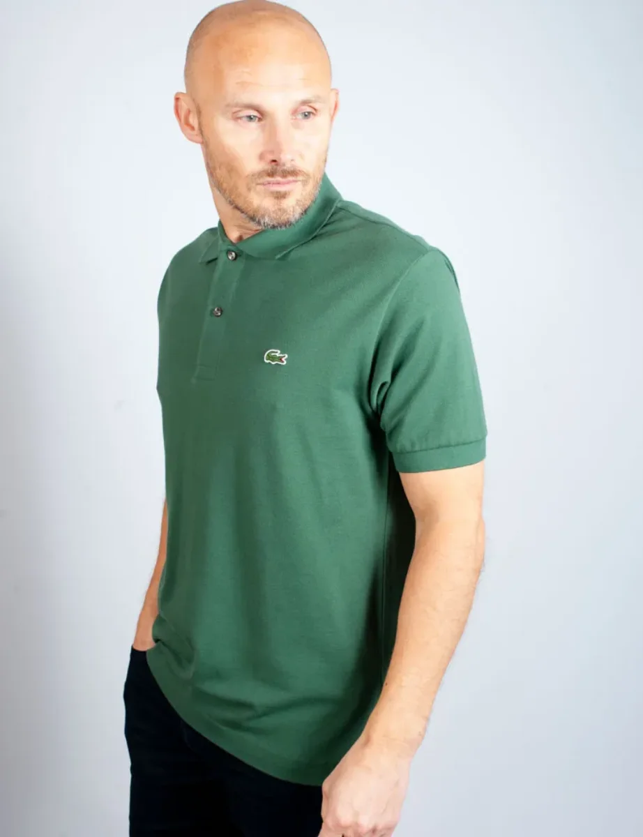 Lacoste Men's L.12.12. Pique Polo Shirt | Dark Green 