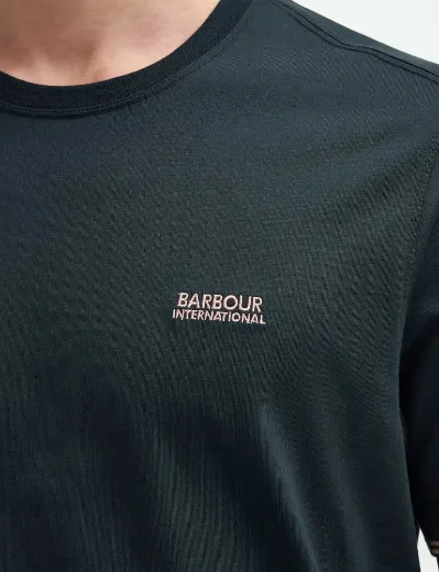 Barbour Intl Philip Tipped Cuff T-Shirt | Forest River