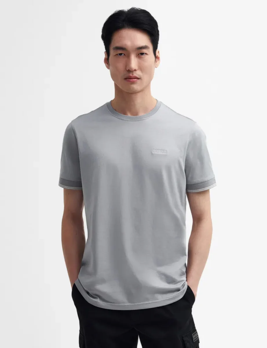 Barbour Intl Philip Tipped Cuff T-Shirt | Ultimate Grey