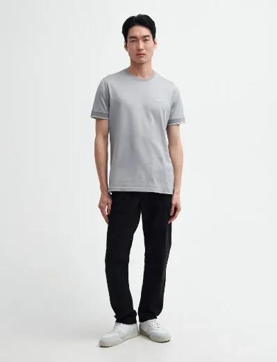 Barbour Intl Philip Tipped Cuff T-Shirt | Ultimate Grey