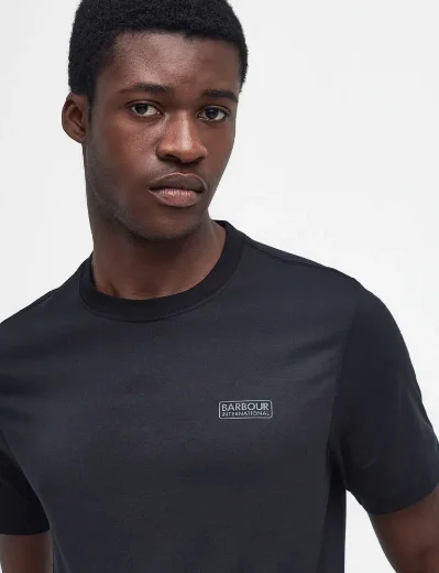 Barbour Intl Small Logo T-Shirt | Black