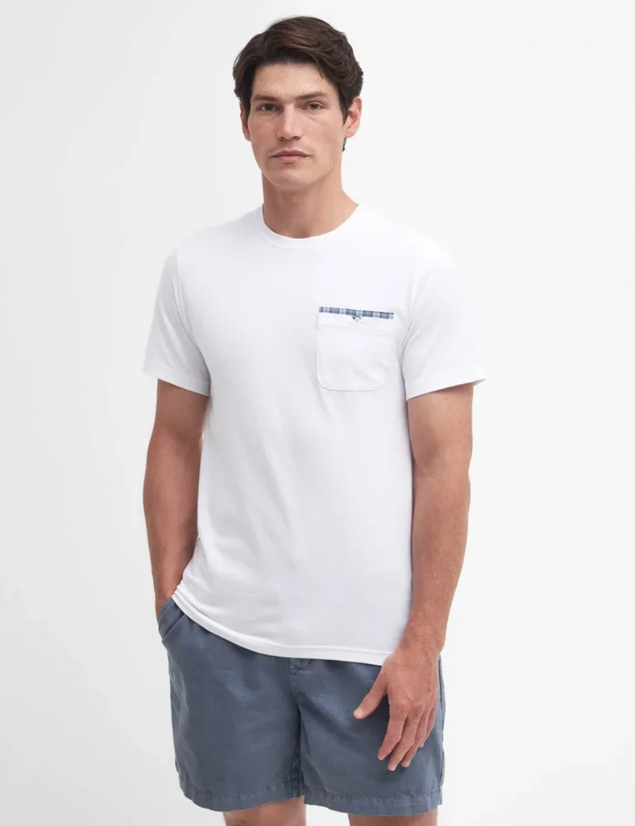 Barbour Tayside T-Shirt | White / Berwick