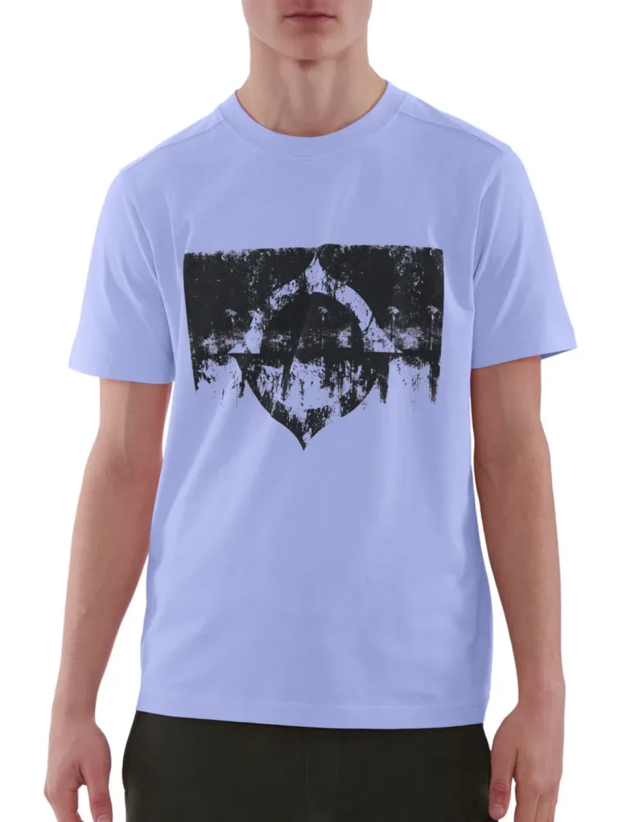 Ma Strum Grunge Logo T-Shirt | Lavender