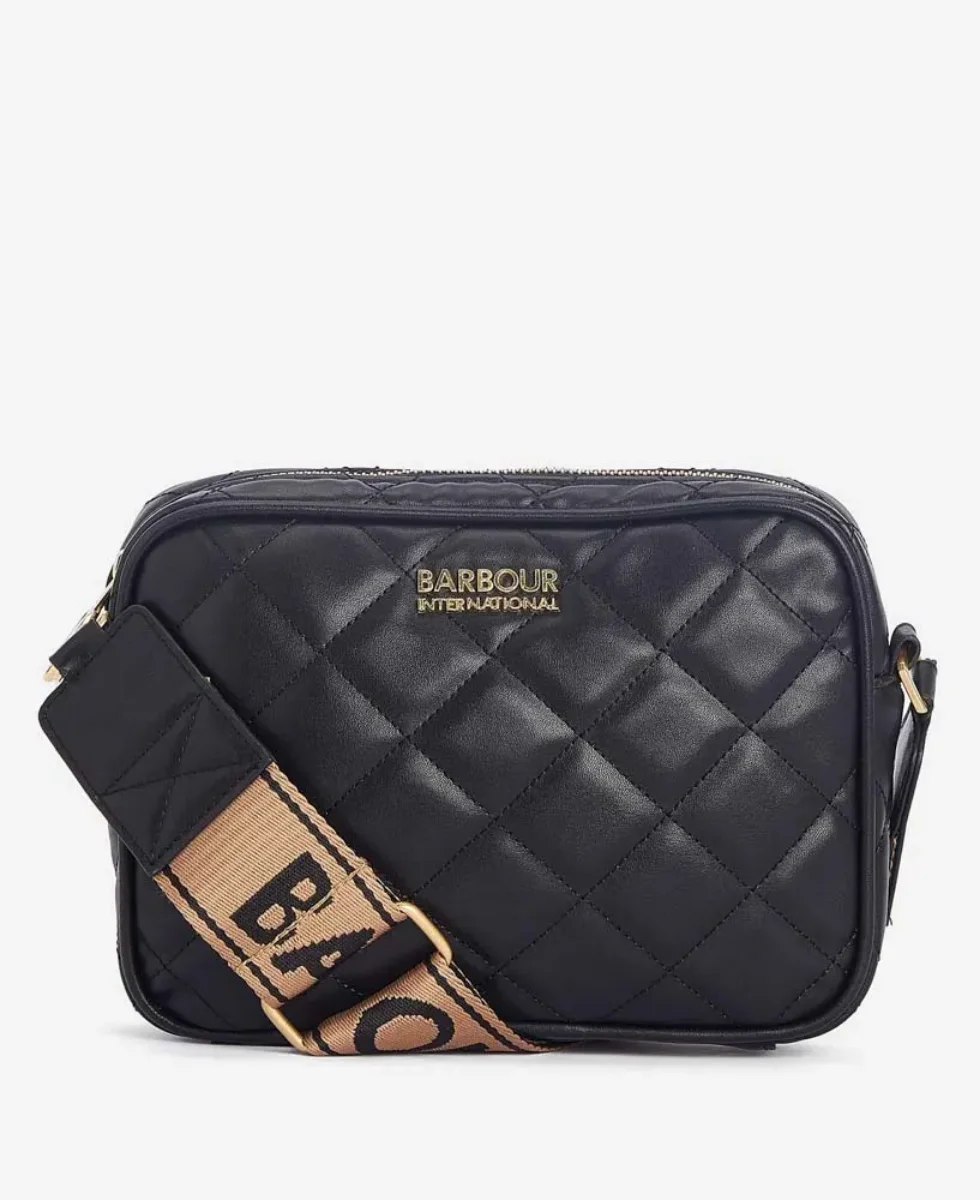 Barbour Intl Women's Sloane Quilted Crossbody | Black