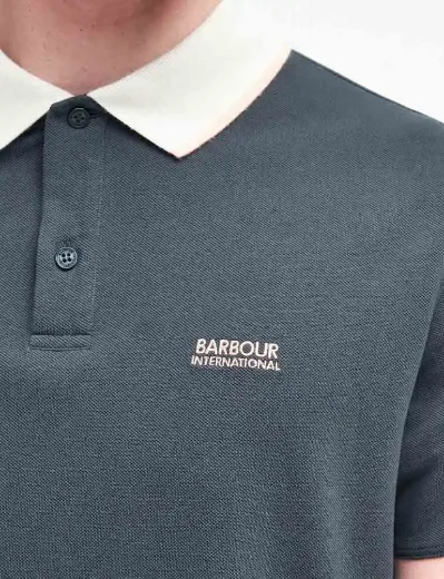 Barbour Intl Howall Polo Shirt | Forest River