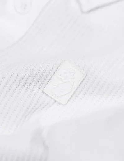 Luke Mainline Larry Short Sleeve Jersey Shirt | White