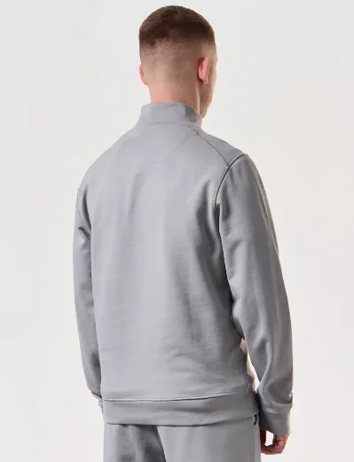 Weekend Offender Kraviz Quarter Zip Sweatshirt | Smokey Grey