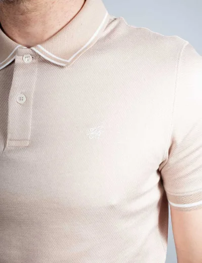Ted Baker Helta Slim Fit Polo Shirt | Taupe