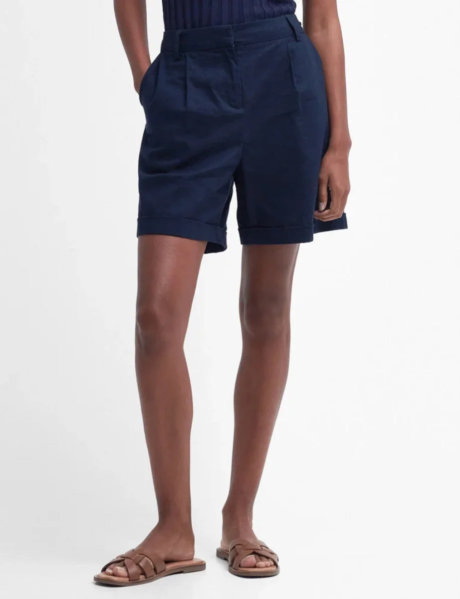 Barbour Womens Darla Tailored Short | Classic Navy