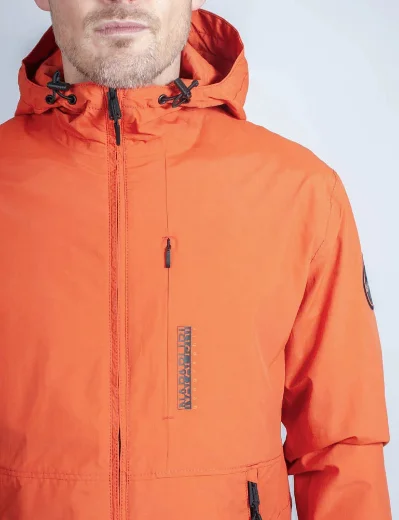 Napapijri Tundra Jacket | Orange Burnt