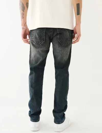 True Religion Rocco Super T Relaxed Skinny Jean | Gothenburg Dark Wash