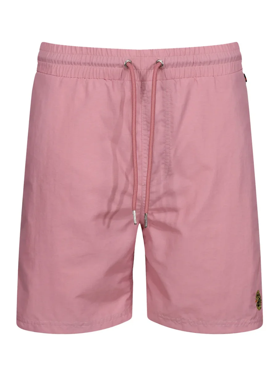 Luke Est.1977 Great Swim Shorts | Vintage Pink