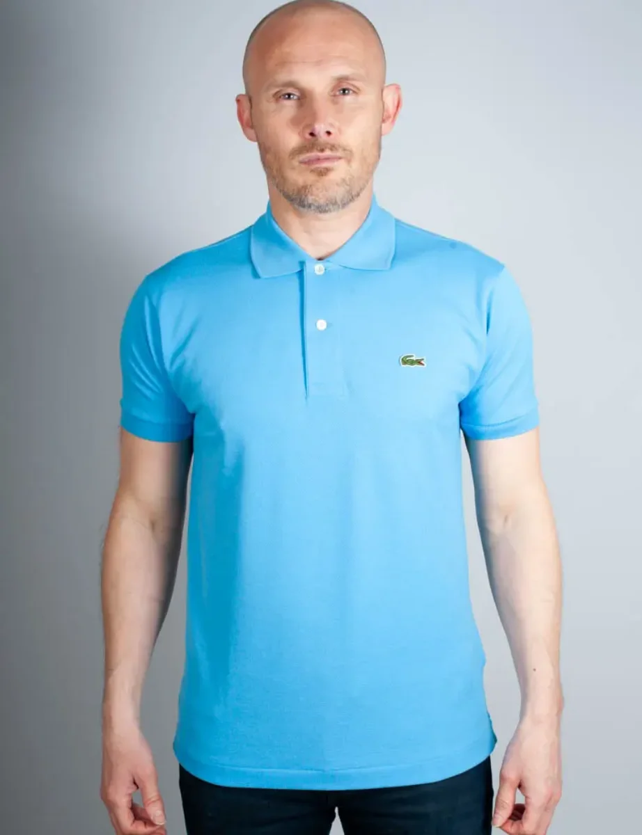 Lacoste Men's L.12.12. Pique Polo Shirt | Celest Blue